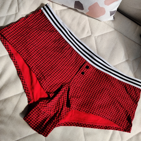 Joe Fresh Plaid Lounge Set, L/XL - Picture 3 of 3